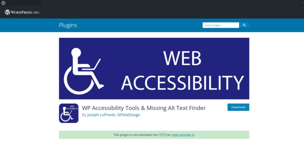 Outils d'accessibilité WP Plugins d'accessibilité WordPress