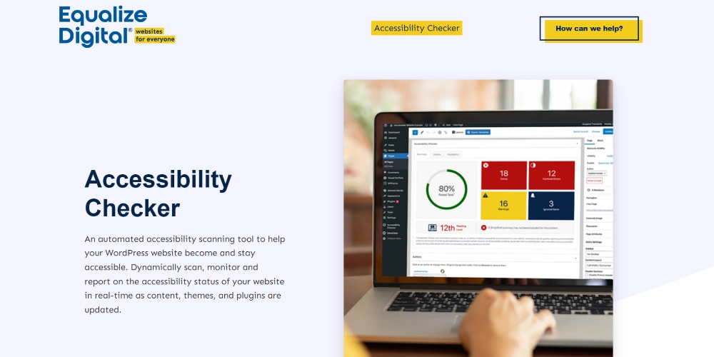 Égaliser les plugins d'accessibilité WordPress numériques