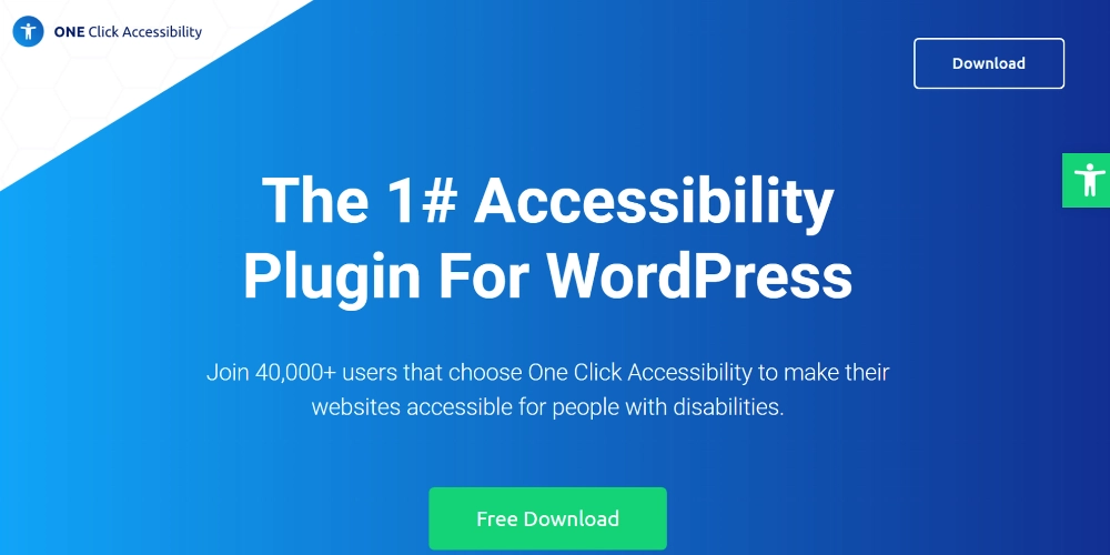 Plugins d'accessibilité WordPress en un clic