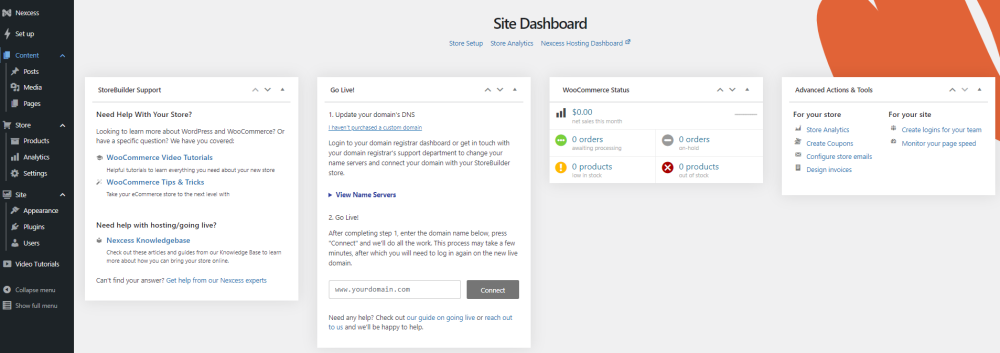 pembuat toko admin wordpress