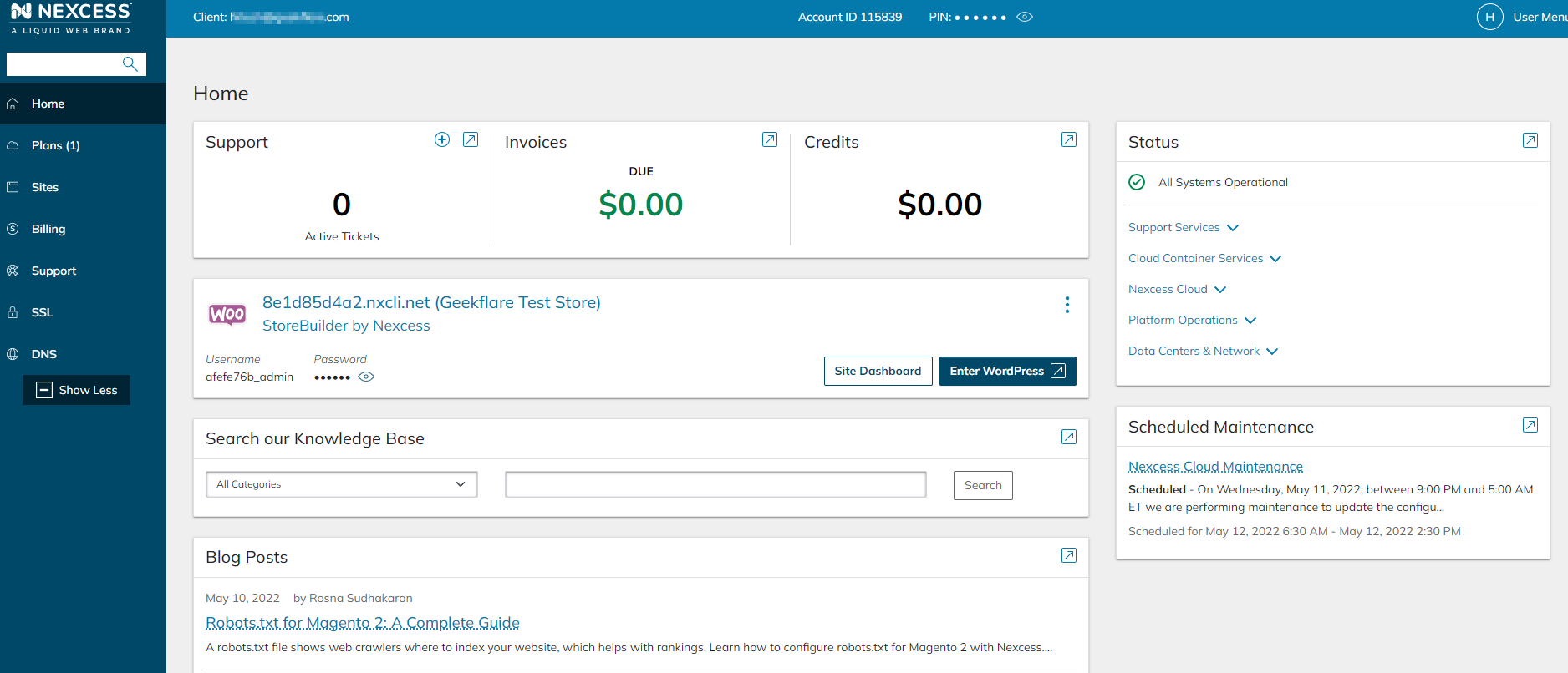 dasbor pengguna pembuat toko berikutnya