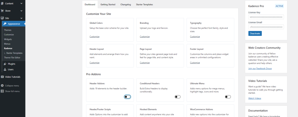 tampilan wordpress pembuat toko berikutnya