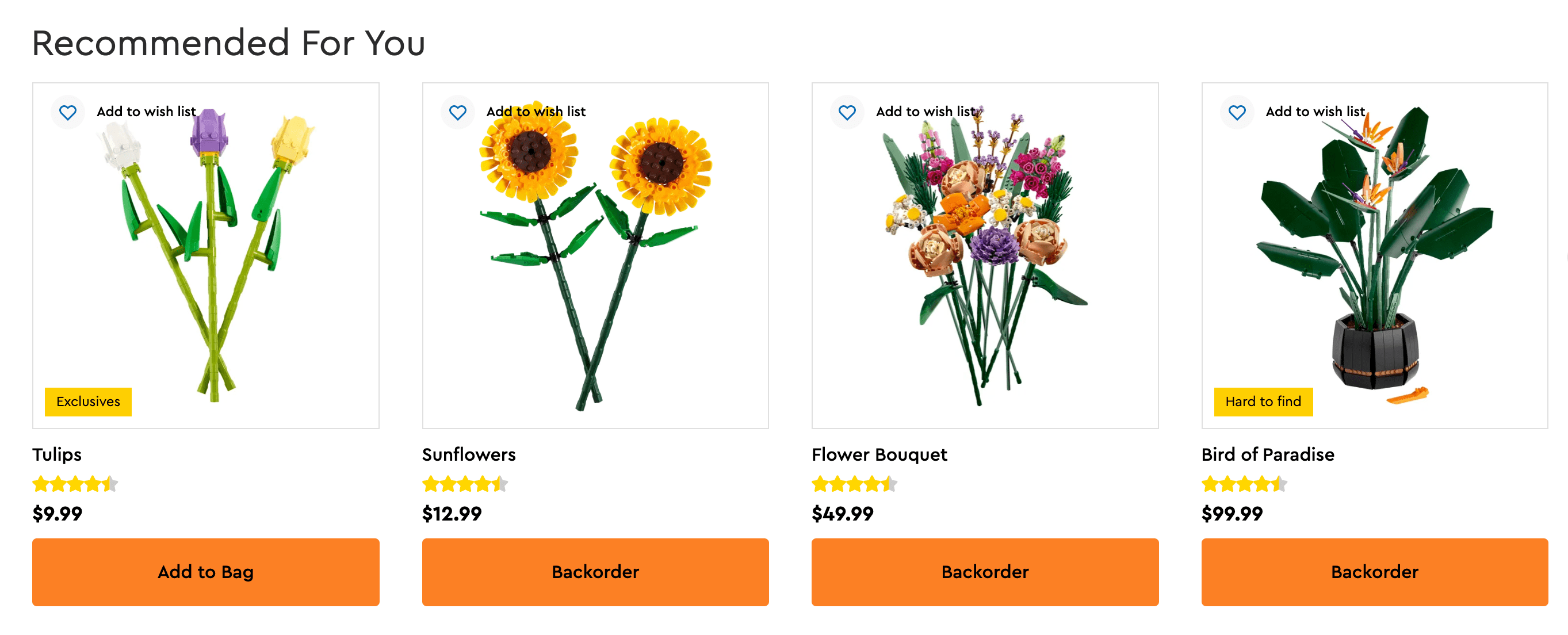 Produits recommandés