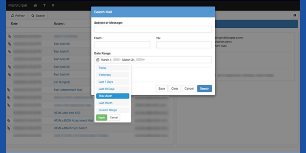 Servidor de correo electrónico autohospedado de MailSlurper