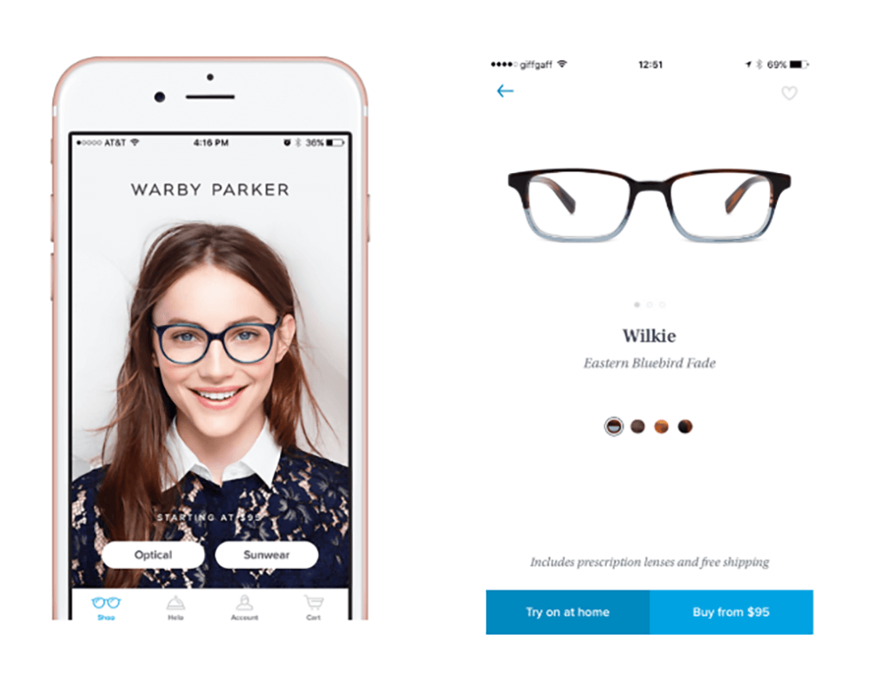 design de aplicații de comerț electronic