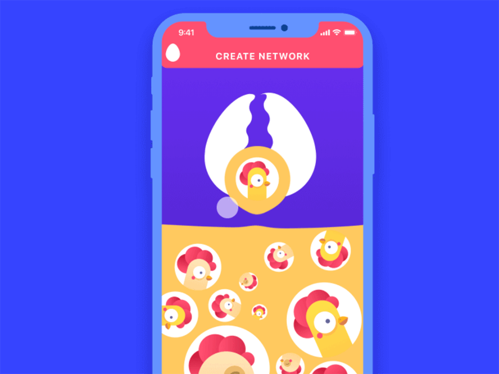 animație de joc mobil