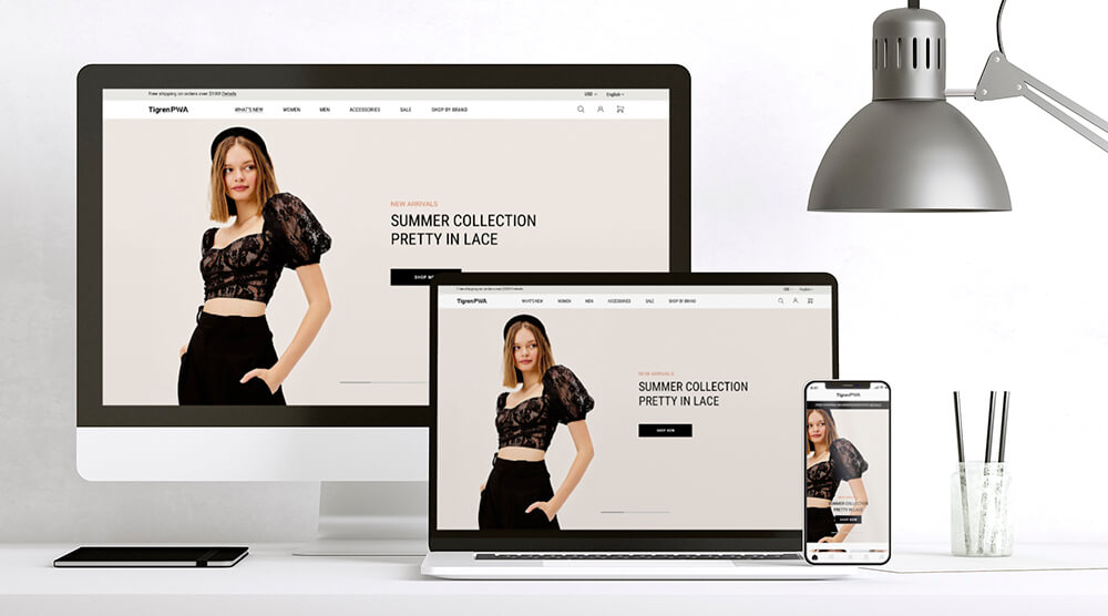 마젠토 커머스를 위한 프로그레시브 웹 애플리케이션