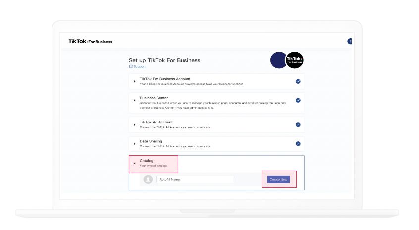 Sincronizza il catalogo dei prodotti Square con l'account aziendale TikTok.
