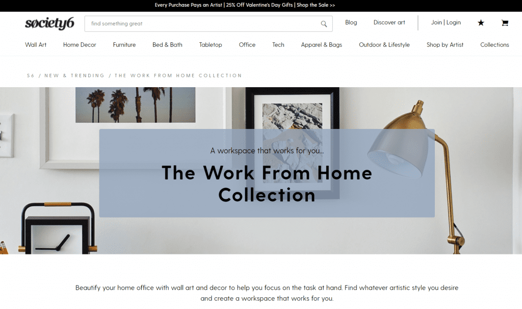 vinde articole lucrate manual pe Society6