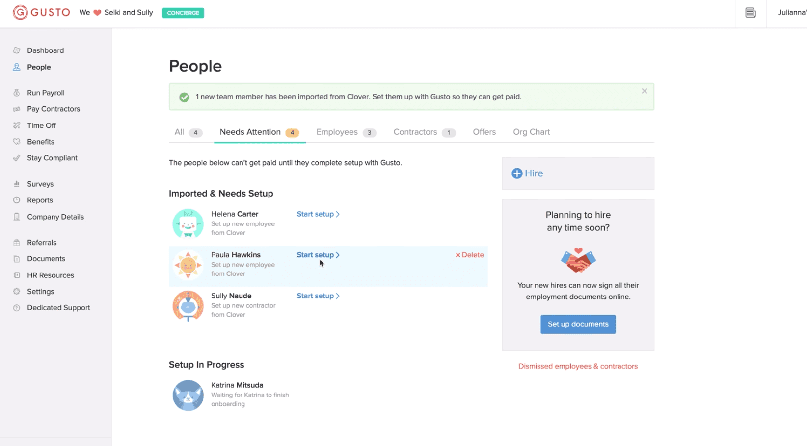 yonca gusto entegrasyonu