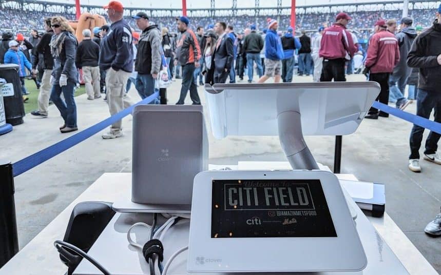 Point de vente du stade Clover