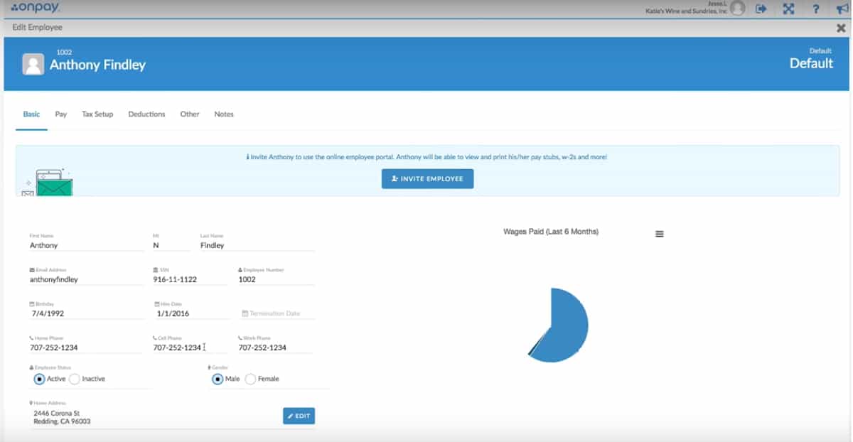 オンペイダッシュボード