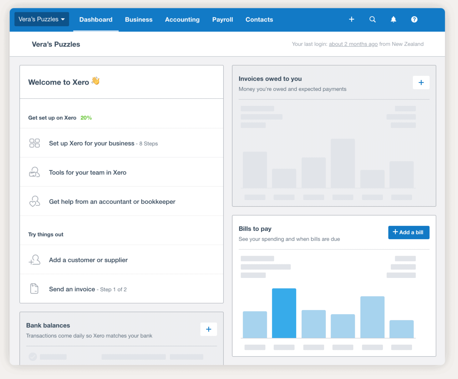 gustoダッシュボード