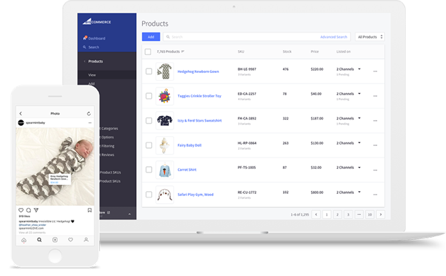 инстаграм большой коммерции