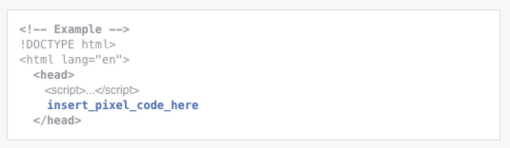 Kod piksela Facebooka