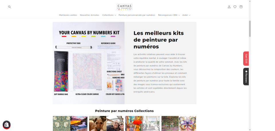 여러 언어로 정보를 표시하는 방문 페이지