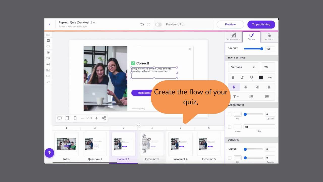 ตัวสร้างการโต้ตอบการสาธิต