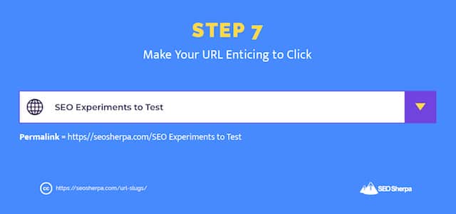 Krok 7 tworzenia kodu URL