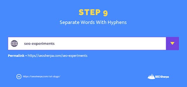 Tworzenie ślimaka URL Krok 9