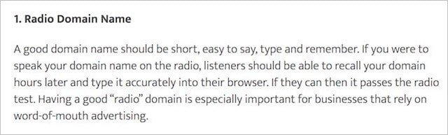 Nazwy domen radiowych