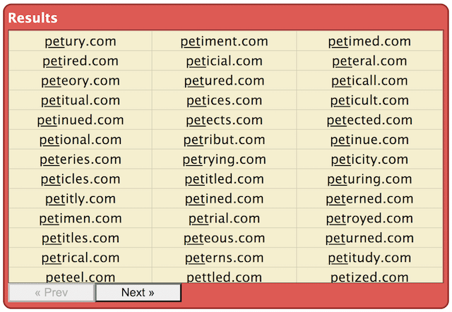 Rezultate Bust a Name