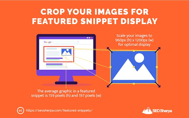 추천 스니펫 이미지 크기