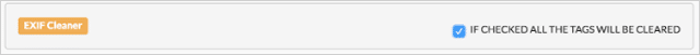 أداة EXIF ​​الأنظف