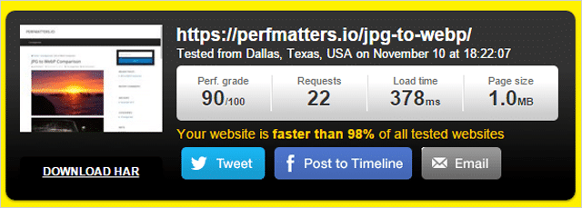 المحيط الرقمي مع اختبار CDN