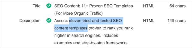 Meta Descriere Detalii