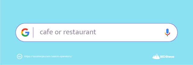 Tipo de negocio de los operadores de búsqueda de Google