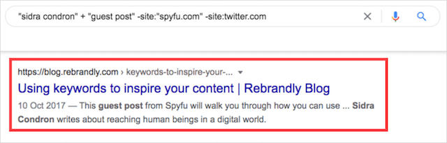 Oportunidade de postagem de convidado do concorrente