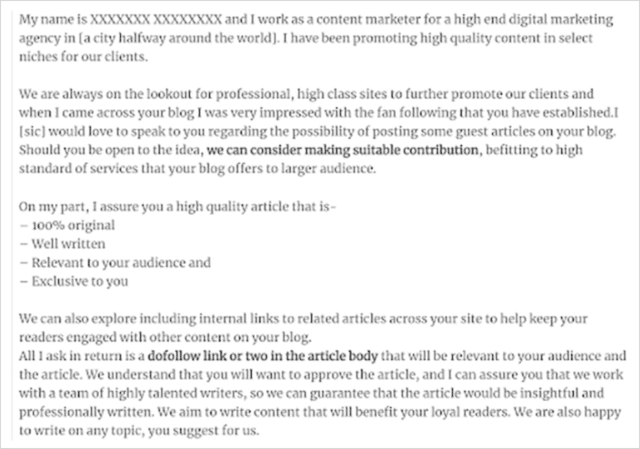 Divulgação de blogs convidados de Matt Cutts