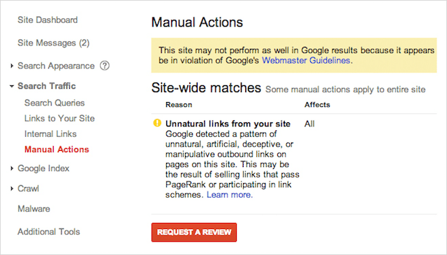 부자연스러운 링크 페널티