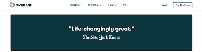 دليل Dashlane الاجتماعي