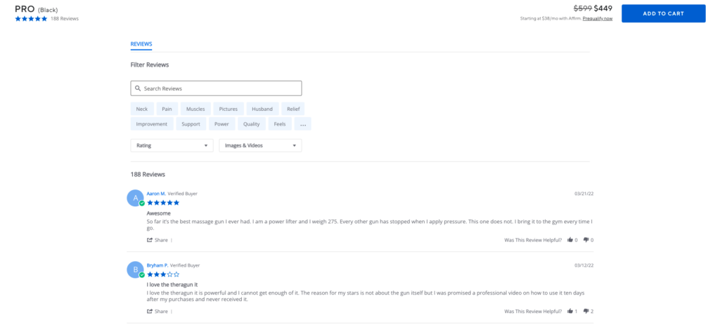 دليل اجتماعي Therabody