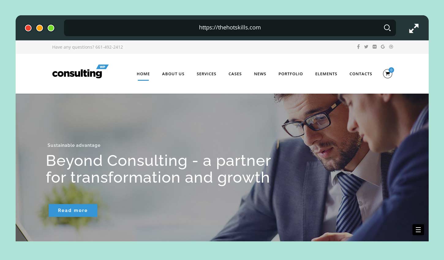 Beratung Finanzen WordPress Theme
