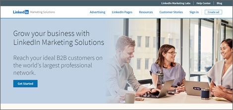 Linkedin soluciones de marketing