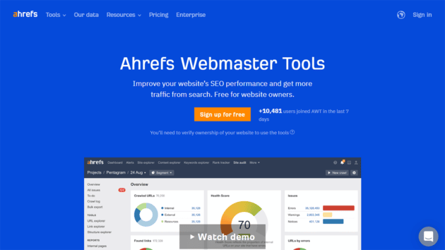 Ahrefs-Webmaster-Tools-Bester-Begleiter-der-Google-Suchkonsole