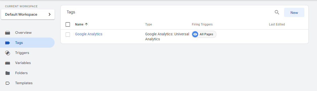 Googleタグマネージャーで新しいタグを追加します