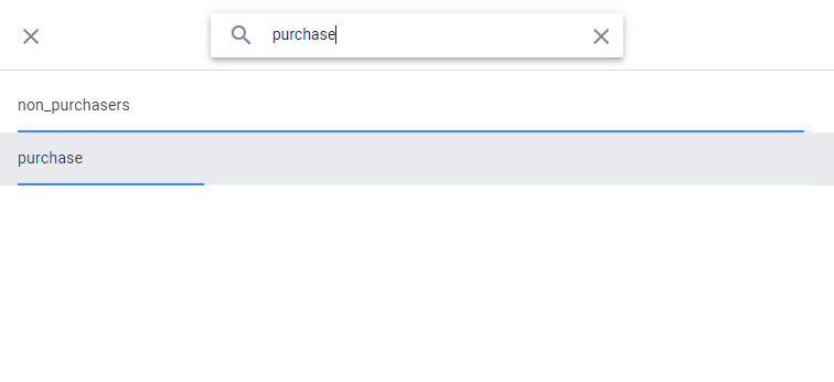 GA4でパス探索の終点を検索します