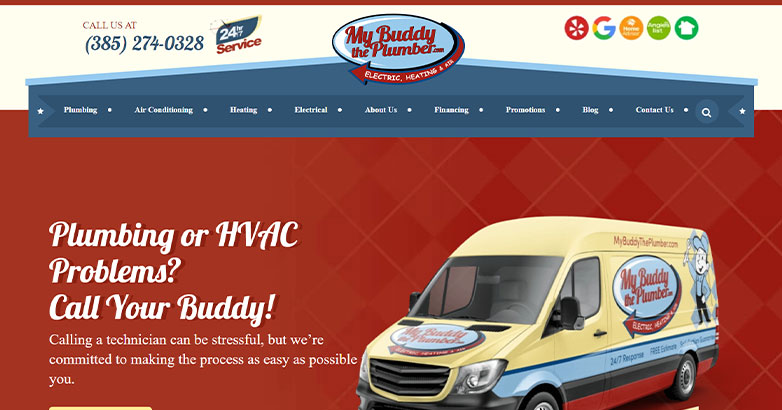 My Buddy the Plumber.com The home page of My Buddy the Plumber.com