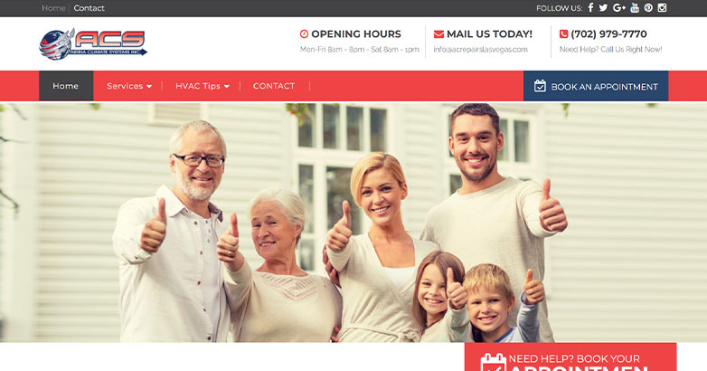 AC Repair Las Vegas The AC Repair Las Vegas website