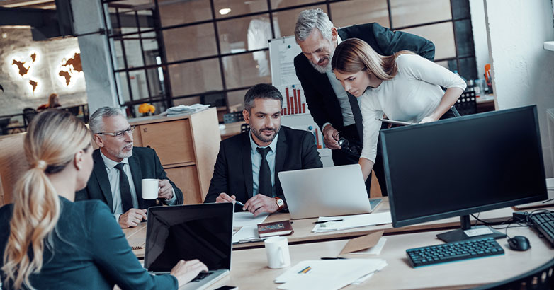 Usługi marketingu treści cyfrowych B2B Media agency that provides B2B digital marketing services