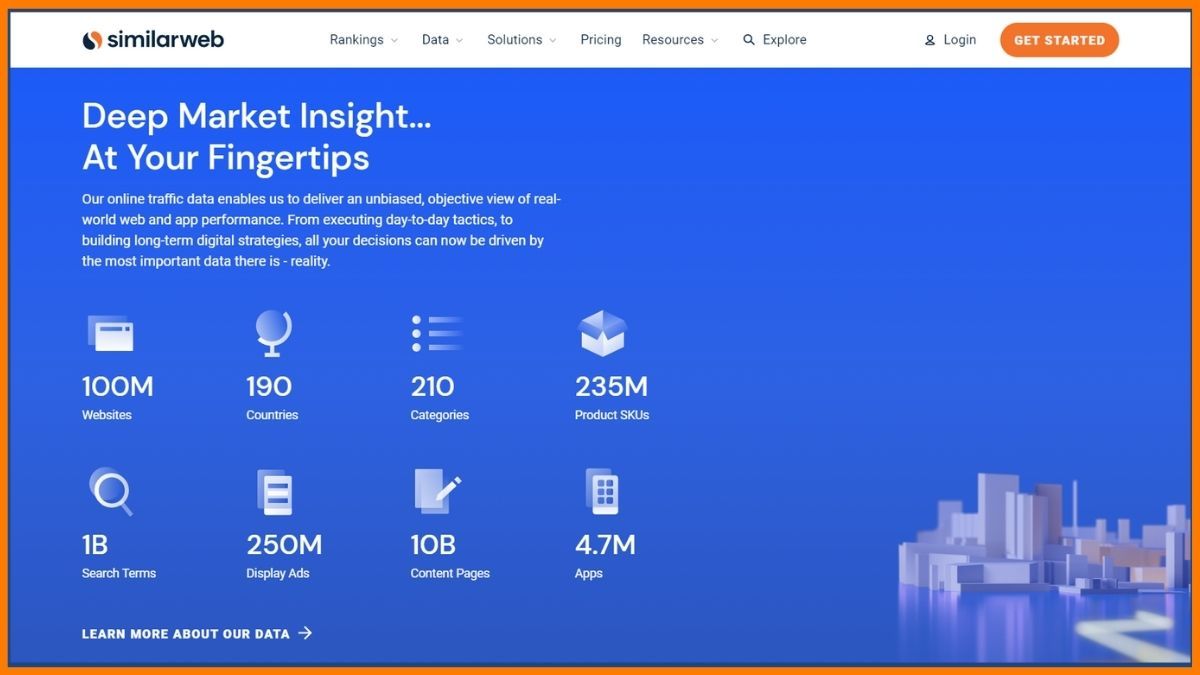 Similarweb - SEO Mitbewerber-Analyse-Tool