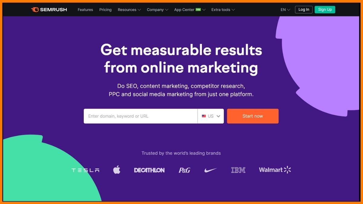 Semrush - Tools zur Analyse von SEO-Konkurrenten