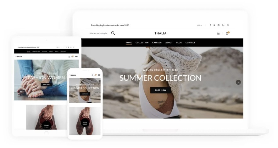 ธีม Thalia Shopify