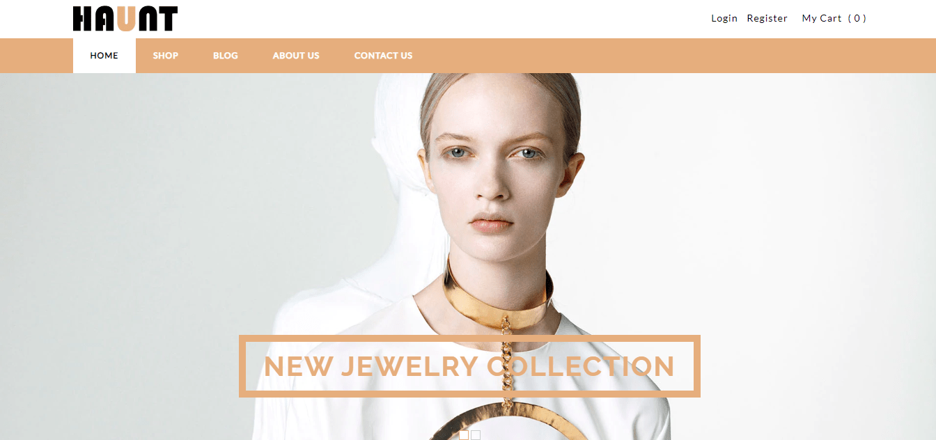 หลอกหลอน Shopify ธีม