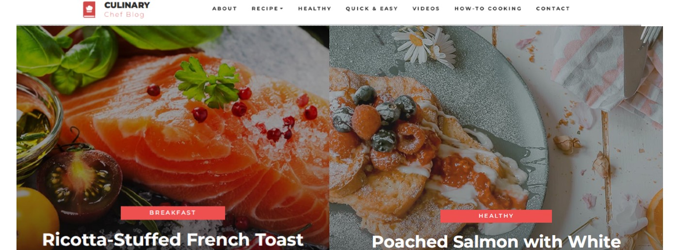 Сайт рецептов