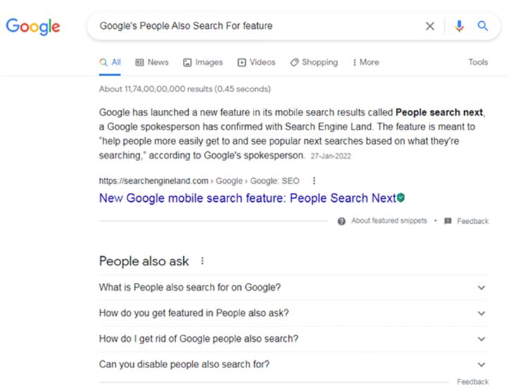 People Also Search