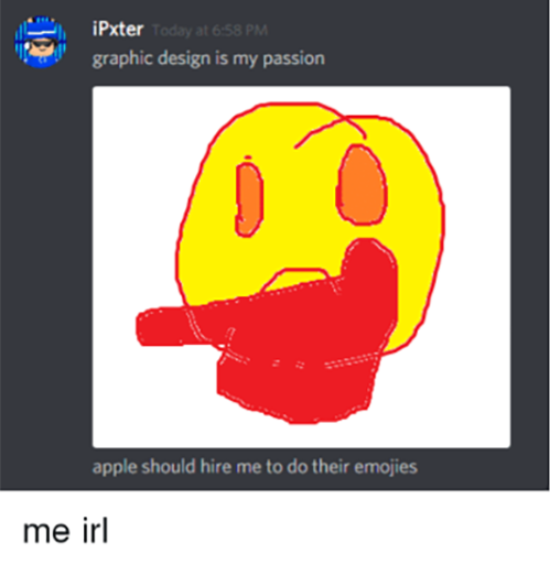 การออกแบบกราฟิกคือความหลงใหลของฉัน -30 Best Memes 4 Emoji Guy